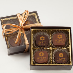 4 Pc Truffle Box