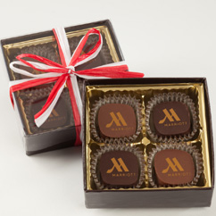 4 Pc Truffle Box