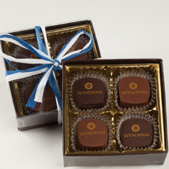 4 Pc Truffle Box