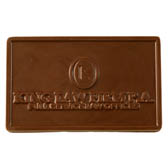 Chocolate Business Card with Custom Logo
