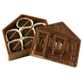 Chocolate House Box filled with Assorted Chocolates